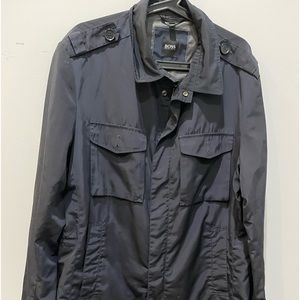 Hugo Boss Nylon Field Coat Blue Large